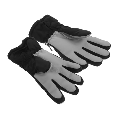 PLAFOPE 1 Par De Guantes De Esquí Impermeables para Mujer, Guantes De Nieve con Aislamiento Térmico A Prueba De Viento, Ideales para Snowboard Y Actividades Al Aire Libre