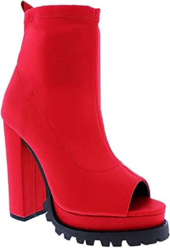 Mata Shoes Bandanna Bardi Peep-Toe Bootie - Women