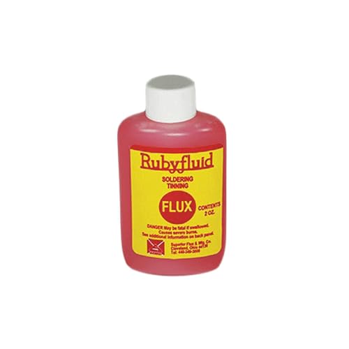 American Beauty Tools CS-FX4 Ruby Fluid Liquid Flux with 2 oz Bottle