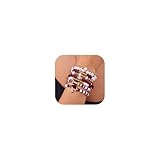 VERSATILE DESIGN: Stackable heishi clay beaded bracelets perfect for showing team spirit at football games and sporting events STYLISH ACCESSORY: Fashionable stretch bracelet combines sports fan enthusiasm with trendy jewelry design COMFORTABLE FIT: ...