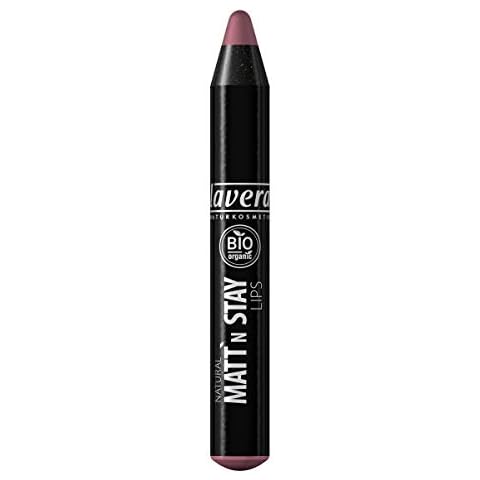 lavera Pintalabios Natural Matt'n Stay Lips -Matt‘n Rose 01- Lipstick Cover