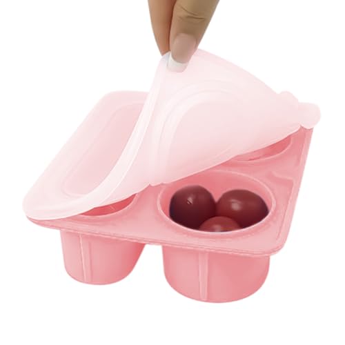 Genérico Contenedor Snackle Box | 420 ml 3 Compartimentos de Silicona Hermético | Contenedor de Snacks para Viaje y - para Fruta Galletas Comida Escuela Oficina Viajes Camping Niños y Adultos