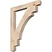 Ekena Millwork BKT04X32X38MRC04SDF Merced Craftsman Bracket, 32"D x 38"H, Smooth Douglas Fir