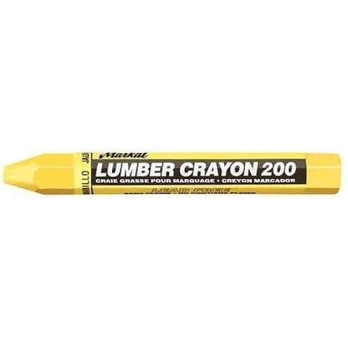 Markal Lumber Crayon, Yellow, PK12