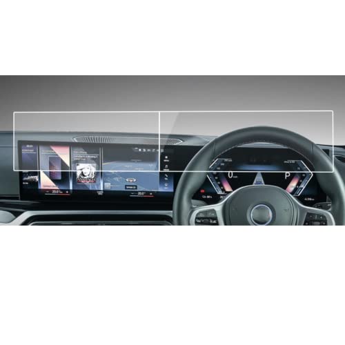 Protection écran BMW i4 2022 anti-rayures avec ce film de navigation en verre trempé HD.