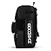 Boombah Superpack Bat Pack -Backpack Version (no wheels) - Holds up to 4 Bats - Black - For Baseball or Softball