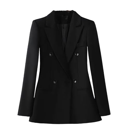 Blazer Ample Décontracté Femme Veste Légère Contre le Froid du Bureau