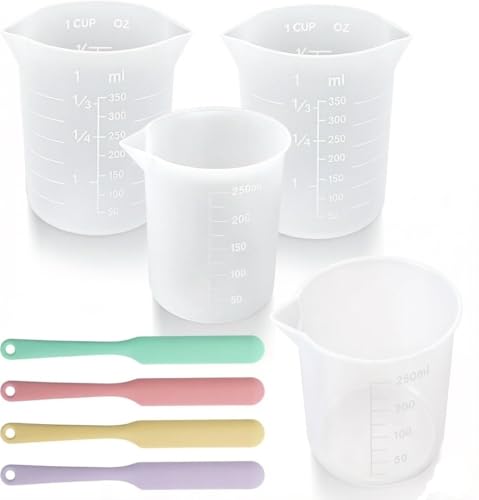 Set de Vasos de Silicona para Derretir Chocolate, 8 Piezas miniatura 1
