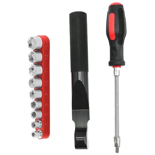 Image of Belt Changing Removal Tool Kit Clutch Cover Removal Tool Clutch Cover Separate Tool Set Replacement for Polaris RZR 800 900 S 1000 XP XP4 General 1000