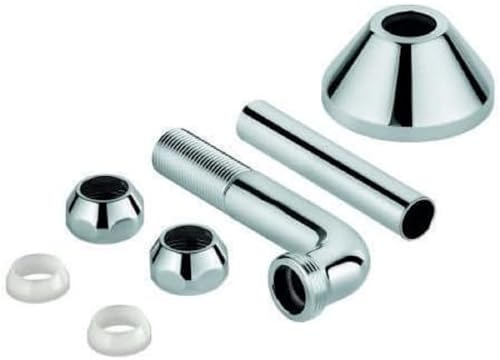 Preisvergleich Produktbild GROHE Abgangsbogen (Original Ersatzteil, Langlebig, Robust, Herstellergarantie: 5 Jahre), Chrom, 43356000