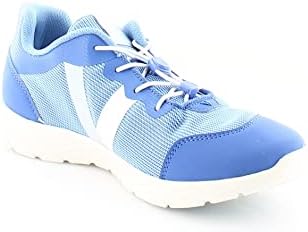 Vionic Women's Brisk Norelle Lace-Up Leisure Sneaker - Supportive Walking Sneakers That Include Three-Zone Comfort with Orthotic Insole Arch Support, Medium and Wide Fit Azure 8.5 Medium US | Image 6