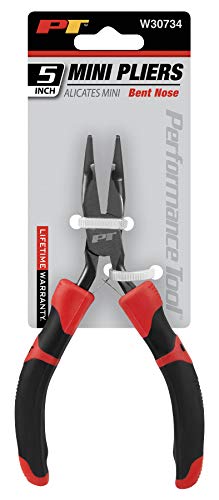 Performance Tool W30734 Non-Slip Ergonomic Grip Pliers With Hardened Steel Jaws And Cutting Edges, Us Patent D704523S1 #TOP1