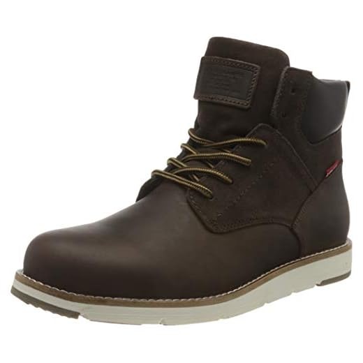 LEVIS FOOTWEAR AND ACCESORIAS JAX PLUS - Zapatillas para hombre, marrón, 45