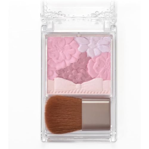 CANMAKE - Glow Fleur Cheeks - Long-Lasting Light Natural Blending Gentle Pearl Radiance - 0.20oz (5.7g) (16 Lilac Fleur (4901008313917))