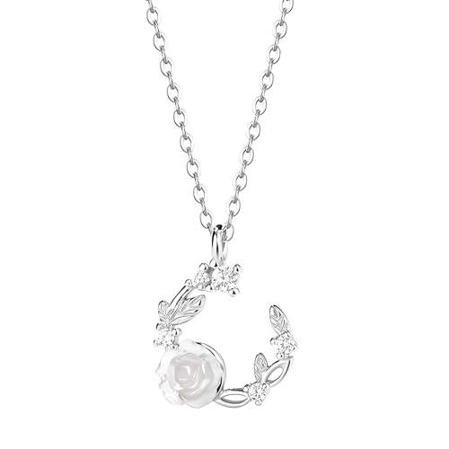 Collier fleur en argent S925 le cadeau idéal avec sa boîte raffinée prête à offrir