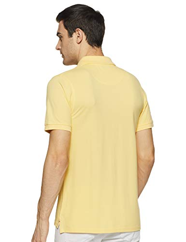 Image of Deniklo Men Cotton Rich Regular Fit Solid Polo T-Shirt | Men's Best T Shirt |Half Sleeves Casual T-Shirt |Classic Plain T-Shirt | Collar T Shirt|Polo T-Shirt for Men (Available in Plus Size)