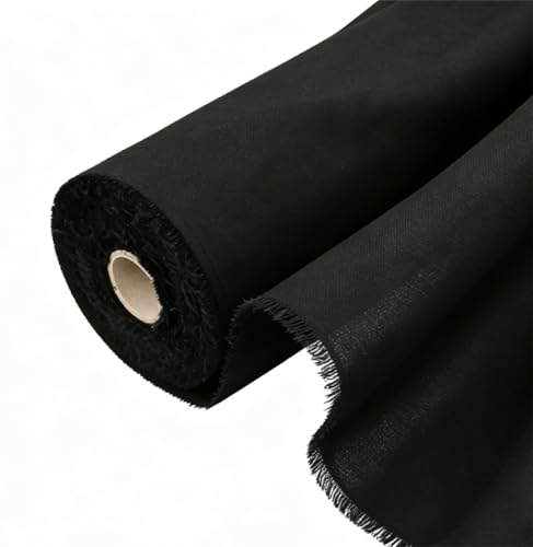 Image of Duvetyne Commando Cloth, Flame Retardant, Zero-Glare, Cotton Fabric for Photography Backdrop, Blackout Curtain