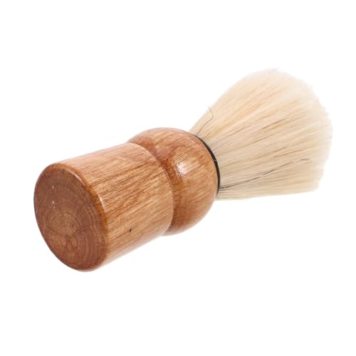 VALICLUD Cepillo De Barba Retro Jabón De Afeitar Cepillo De Afeitar De Brocha De Afeitar De Tejón Crema De Afeitar Juego De Brochas De Afeitar Madera