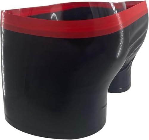 Disfraz de cosplay en látex para hombre con bragas bóxer ODITE 6