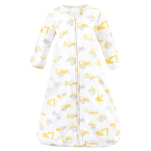 Image of Hudson Baby Unisex Baby Cotton Long-Sleeve Wearable Sleeping Bag, Sack, Blanket