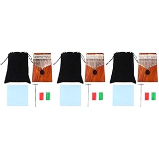 BIENKA 1 Set 17 Enfants Musical avec Bouton Marteau Instrument Chiffon Adultes Facile Kalimba Apprendre Piano… - Les Beatles, Paul McCartney, John Lennon, RIngo Starr, George Harrison