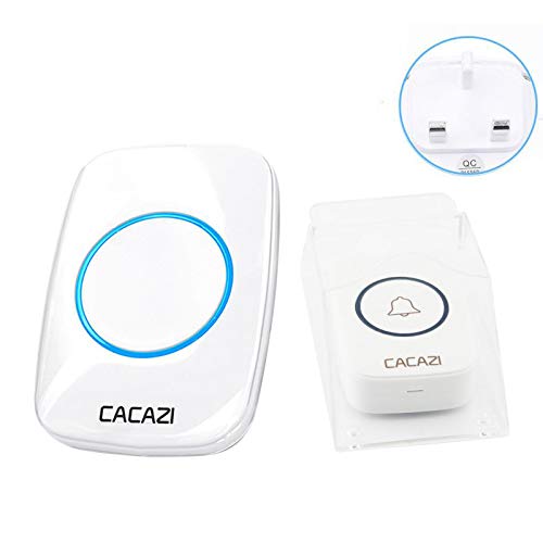 Baoblaze Bateria Doorbell ; Carrilhão sem fio À D' Água de Som com Qualidade para de Escritório, Br