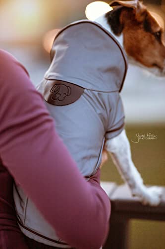 Kentucky Dogwear - Hundemantel - Reflektierend & Wasserdicht - Silber - Größe (XS) - 28-33cm