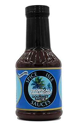 Spice Isle Sauces | Tropical Tamarind Gourmet Sauce | 2 Pack | Sweet & Sour Authentic Caribbean Fruit Flavors