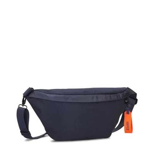 Zwei sportliche Unisex Bauchtasche Alex ALH80 Damen Herren & Teenager Hip Bag, modernes Cooles Design, Hüfttasche auch als Crossbody Bag tragbar wasserabweisend (Blue)