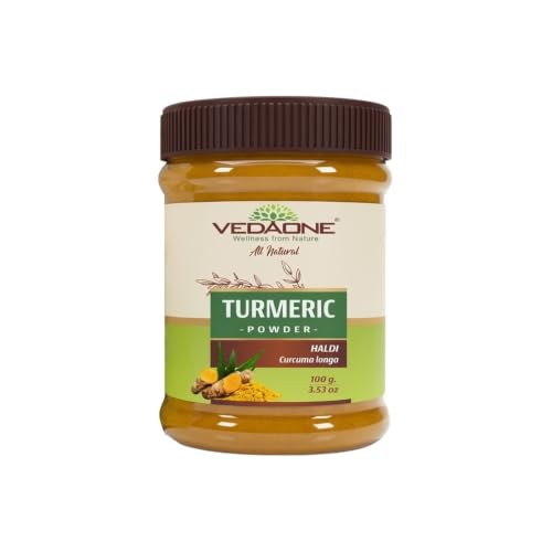 Image of Vedaone Natural Haldi (Turmeric) Powder - 100g For Digestive Support