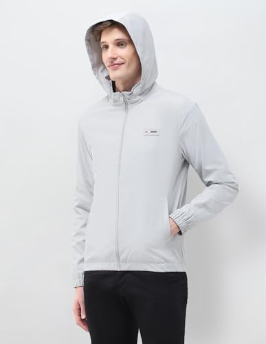 Image of U.S.Polo Association Men's Regular Fit Solid Packable Hood Jacket