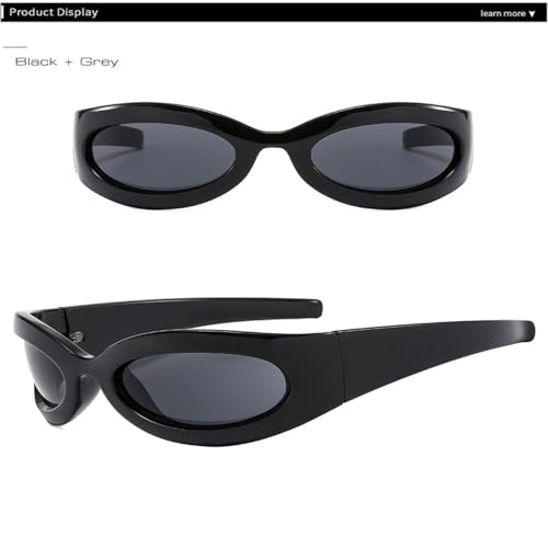 Image of New 2025 Vintage Punk Sports Women Sunglasses Fashion Mirror Goggle Men Sun Glasses Shades Uv400
