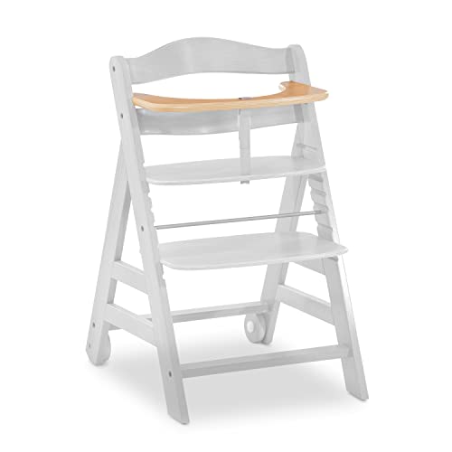 hauck Schutzbügel für Alpha+, Beta+ & Alpha+ Move Holzhochstuhl, Ersatzbügel aus Buchenholz für Kinder 6-36 Monate (Natural)