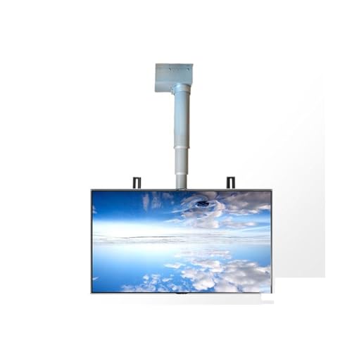 WDSOPK Höhenverstellbarer elektrischer TV-Heber mit Fernbedienung, motorisierte TV-Halterung, Decken-TV-Halterung, 2 Installationsmethoden, passend für 66-177,8 cm (26-70 Zoll) Low-Profile-Fernseher