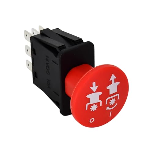 PTO Switch 10 AMP Upgrade 539131627 597520401 430-433 Compatible with Husqvarna AYP Dixon Craftsman Lawn Mower PZT 4822 LZ6127 MZ 6128 DX148 DX152 DX161 DX254 DX260 FD MZ LZ BZ LZF IZ Series - Thumbnail 6