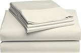 Gramercy Park 510 Thread Count Egyptian Cotton Hemstitch Sateen Queen Sheet Set, White