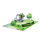 3D Karte Pop Up Golf, Golf, Geburtstagskarte Golfer, Gutschein Platzreife, besondere karte Golfer, Golf Kurs, Karte Vatertag, Golfspieler Geschenkkarte