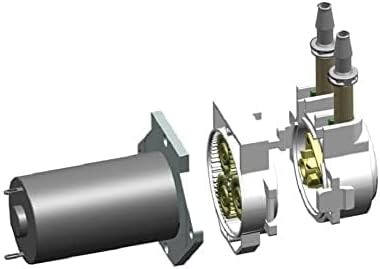 Miniatura 4 de Kamoer KHPP260 bomba peristáltica 12V DC laboratorio miniatura de alto flujo 7.4 fl ozmin bomba de circulación autocebante pequeña bomba