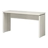 白井産業【SHIRAI】1cm単位で幅が選べるデスク 机 セパルテック 幅96cm 奥行き浅型 ホワイト 白木目 SEP-EM0960DESKA IV