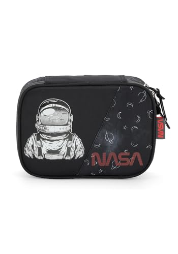 Estojo Box Nasa Astronauta Preto - Luxcel