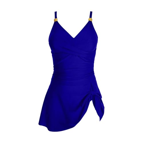 Robe de bain monokini grande taille masquant les complexes avec élégance - 2