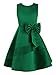 YiZYiF Vestito Bambina Cerimonia Abito da Sposa Damigella Vestito da Principessa Senza Maniche con Bowknot Elegante per Festa Matrimonio Nuziale Nozze Cocktail Sera Verde 10 Anni