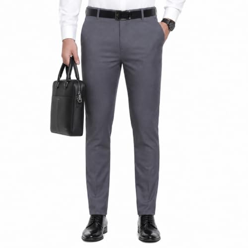 Ravenshire Formal Pants for Men Office Wear - Premium Regular Fit...