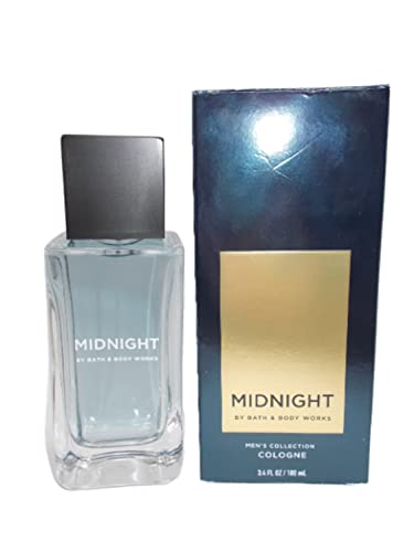 Bath & Body Works Midnight Cologne Fragrance Spray for Men 3.4 Ounce