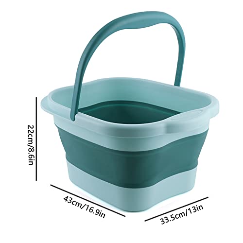 Tina plegable para baño de pies 43x33.5x22 cm miniatura 4