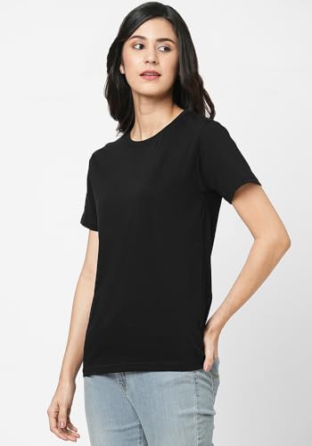 Image of Wear Your Opinion Women's S to 5XL Plain Solid 100% Cotton Unisex Boyfriend Fit T-Shirt (Design: Solid)