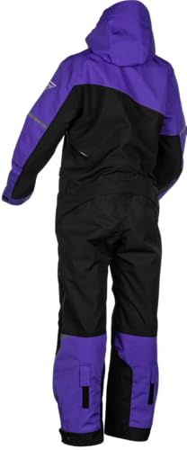 Fly Racinig Women's Cobalt Monosuit Snow Suit (Purple/Black (Shell), X-Small)