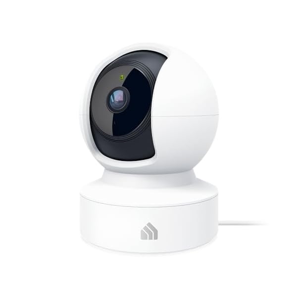 Kasa 2K QHD Security Camera Pan/Tilt, Starlight Sensor for Color Night Vision, Motion Detection for Baby & Pet Monitor, 2-Way Audio, Cloud & SD Card Storage, Works with Alexa & Google Home (KC410S)
