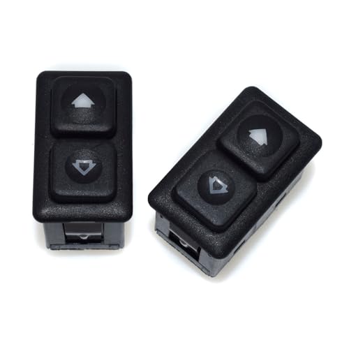 Bouton interrupteur toit ouvrant éclairé 61311381205 pour commande de vitre - 6