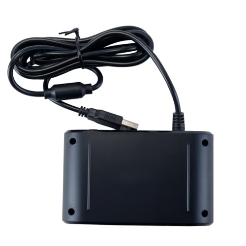 Hoite Adaptateur de Console de Jeu 2 en 1, Convertisseur de Manette de Jeu USB pour Joysticks N64,...